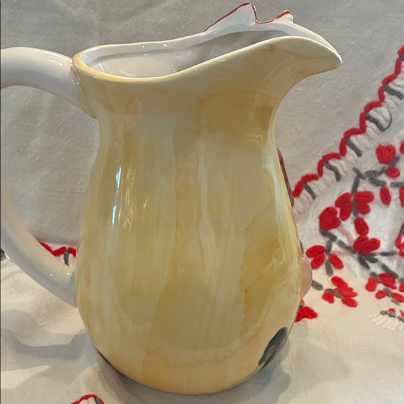 Charming Rabbit Ceramic Easter Pitcher - Picture 6 of 7